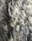 Luxury natural grey Icelandic sheepskin rug, premium undyed shorn 50mm hide, ethically sourced free-range sheep fur, best-selling sustainable home decor by Wildash London at brixbailey.com