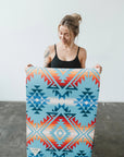 Jerome Turquoise Yoga Mat – 6 mm Extra Thick, Double-Sided Non-Slip, Eco-Friendly PER with Turquoise Water-Inspired Design | Yune Yoga-0