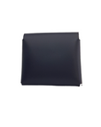 Handmade Leather Simple Coin Purse - Navy