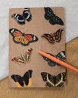 A5 Handmade Notebook with Vintage Butterfly Design