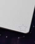 A5 Handmade Notebook with Cosmic Design