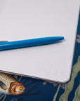 A5 & A6 Handmade Notebook with Vintage Fish Design