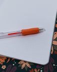 A5 Handmade Notebook with Autumnal Floral Design