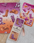 A5 Handmade Notebook with Howdy Design