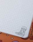 A5 Handmade Notebook with Howdy Design
