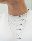 Travel Safe Compass St Christopher Small Silver Necklace
