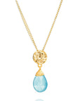 Classic Athena Kate Gemstone Necklace Pariba Onyx