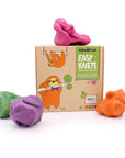 Neogrün Organic Easy Clay Set 4x120g – Orange, Green, Pink, Violet