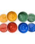 Neogrün Organic Finger Paint Set 4x120g – Blue, Yellow, Red, Green