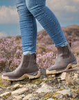 Ottawa Storm Waterproof Short Boots - Brown