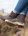 Ottawa Storm Waterproof Short Boots - Brown