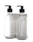 Nickel Double Wall Mounted Soap Dispenser