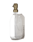 Nickel Single Wall Mounted Soap Dispenser