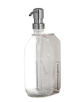 Nickel Single Wall Mounted Soap Dispenser-10