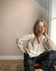 nina blouse | ecru