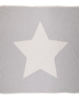 Premium organic cotton baby blanket, soft and stylish dove grey throw for infants, cozy pram blanket, best-selling luxury nursery essential by Wildash London at brixbailey.com