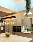 Oak Beam Chandelier