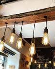 Oak Beam Chandelier
