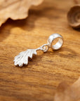 Oak Leaf Silver Charm