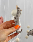 Ocean Drift Felt Cot Mobile