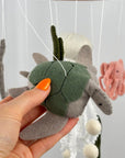 Ocean Drift Felt Cot Mobile