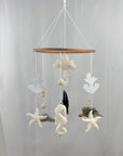 Ocean Whispers Cot Mobile with Felted Sea Creatures