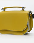Aura Handmade Leather Bag - Yellow Ochre