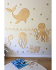 Wooden Wall Decoration - Octopus