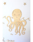 Wooden Wall Decoration - Octopus