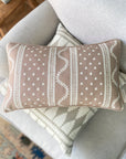 Odette Rectangular Cushion - Blush Pink