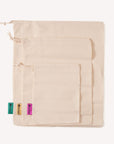 Reusable Produce Bags - Organic Cotton - Pack of 3