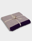 Yoga Studio GOTS Organic Cotton Two Toned Yoga Blanket