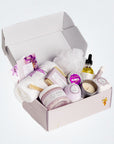 Bath Bomb and Shower Steamer Lizush All Natural Lavender Gift Box with - bath & body products-1