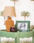 Olive Green Dream Striped Photo Frame 6x4"