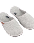 Natural felt slippers Halla