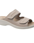 Professional Heel-Cushioned Sandals - Beige