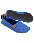 Blue Recycled Plastic Bottle Slippers