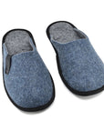Recycled Plastic Bottle Slippers in Blue