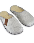 Halla Lambswool & Natural Felt Slippers