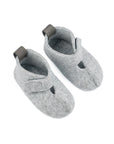 KAKU Felt Kids' Slippers with Adjustable Velcro Strap