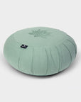Yoga Studio GOTS Organic Cotton Round Lotus Zafu Buckwheat Cushion