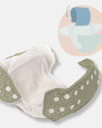 One Size All-In-One Reusable Cloth Nappy - Rainbow Oatmeal