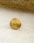 Brass Spiral Statement Ring — Temple Vortex
