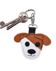 Cute Dog Bag Charm - Burnt Orange