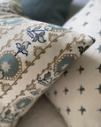 Oren Square Cushion - Blue