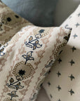 Oren Square Cushion - Pink