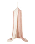 Powder Pink Organic Cotton and Linen Canopy