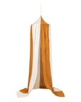 Cozy Organic Cotton and Linen Canopy in Caramel Circus
