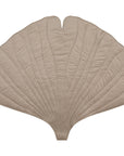 Organic Cotton Ginkgo Leaf Playmat in Cream