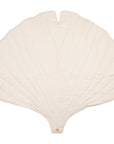 Organic Cotton Ginkgo Leaf Playmat in Cream